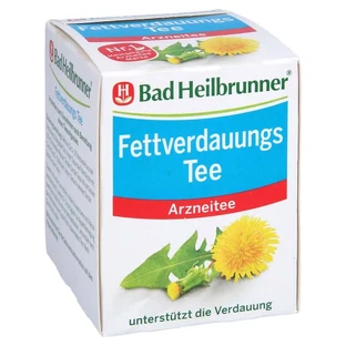BAD Heilbrunner Digestión de Grasas Té Filtro 8X1,8 g