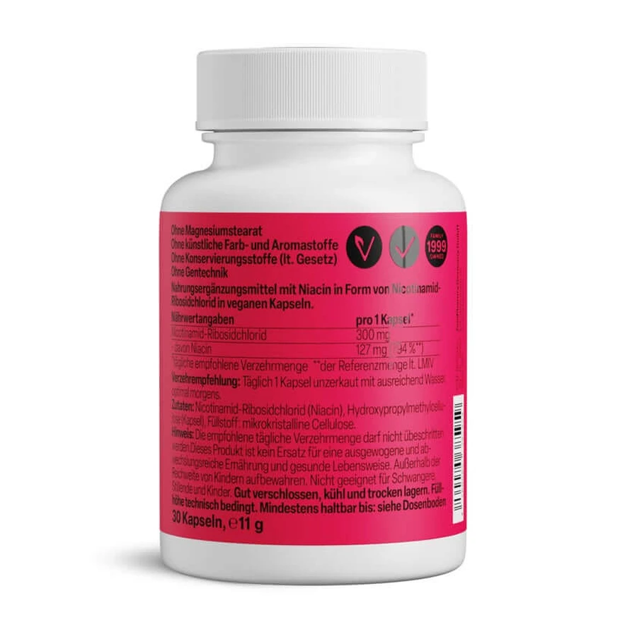 Pre-nad+ Nicotinamid Ribosidchlorid Kps.zeinpharma 30 St