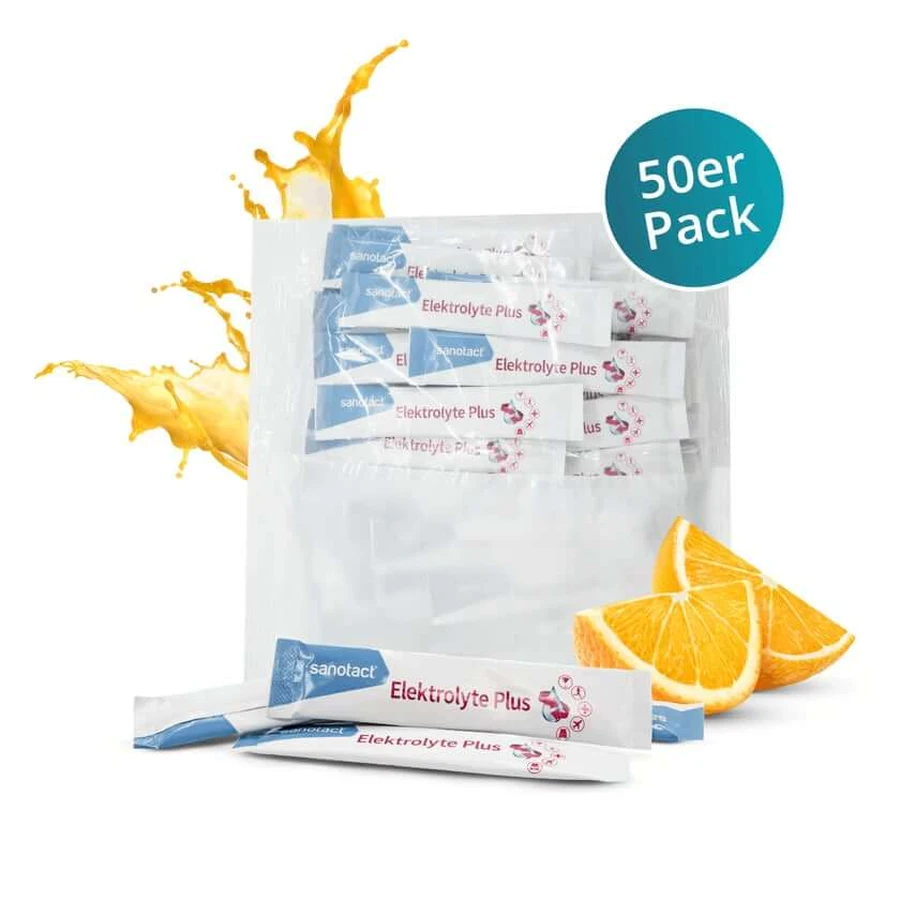 Sanotact Electrolyte Plus Powder pungă mare 50 buc