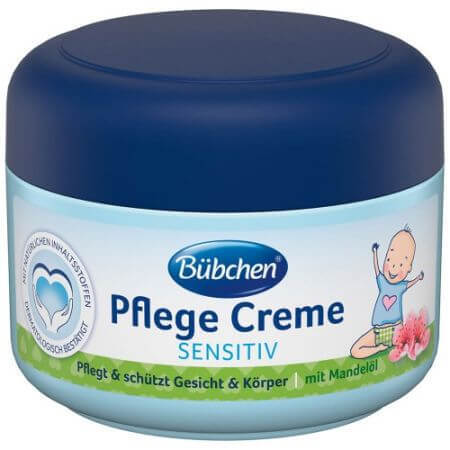 Feuchtigkeitsspendende Gesichts- und Körpercreme, + 0 Monate, 75 ml, Bubchen