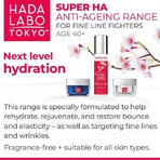 Dag- en nachtcrème voor een gladde huid met super hyaluronzuur, 50 ml, Hada Labo Tokyo