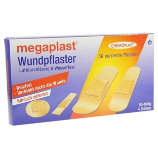 Surtido de escayola permeable al aire/impermeable al agua 50 unid.