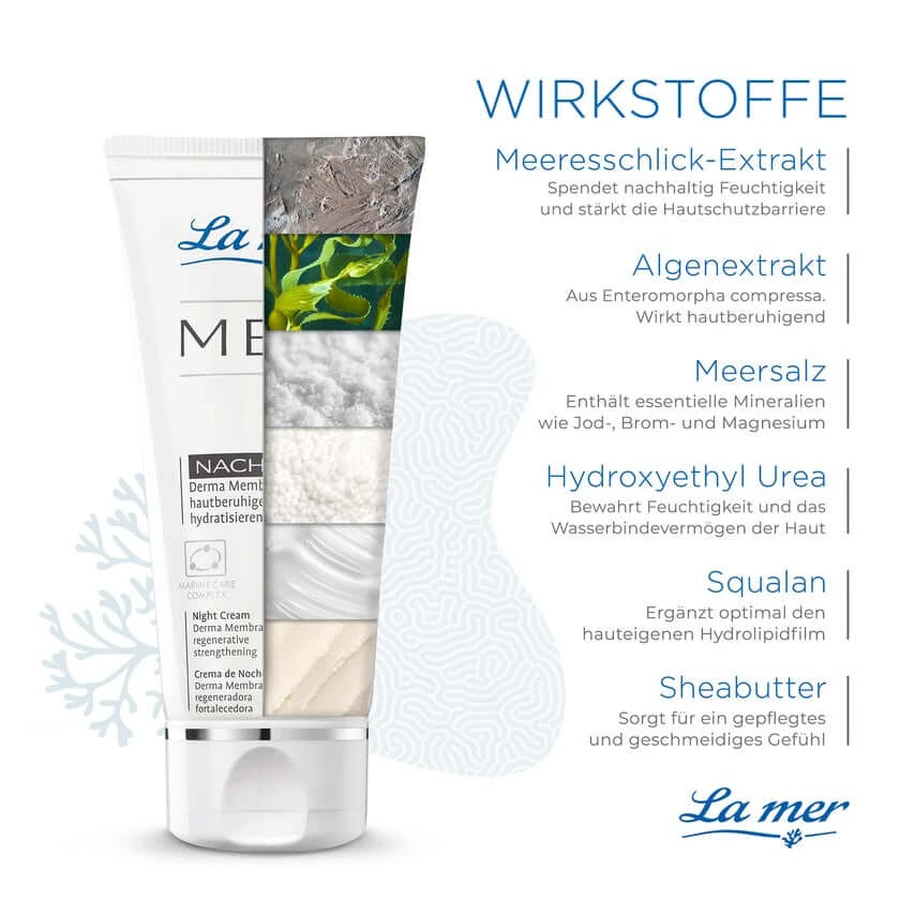 La mer MED Nachtcreme ohne Parfum 50 ml