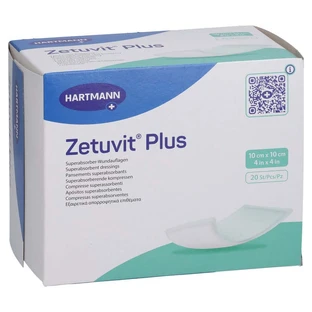 Zetuvit Plus compressa assorbente extra forte sterile 10x10 cm 20 pz.
