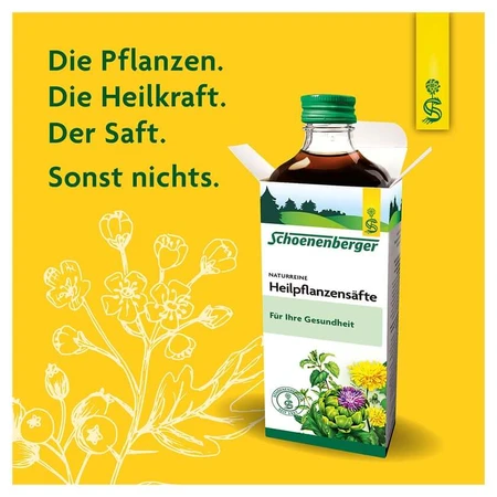 Schoenenberger Puur Natuurlijk Geneeskrachtig Plantensap Heermoes 200 ml