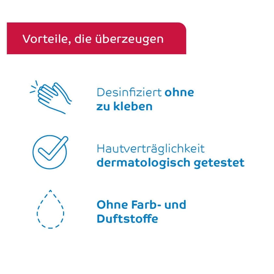 Desmanol care Hyclick alcohol-based hand sanitizer 500 ml