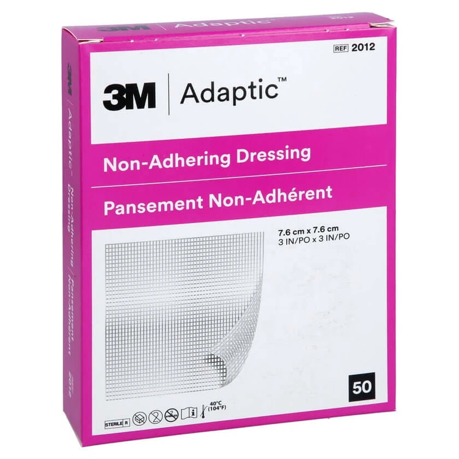 Adaptic 7,6x7,6 cm feuchte Wundauflage 2 50 St