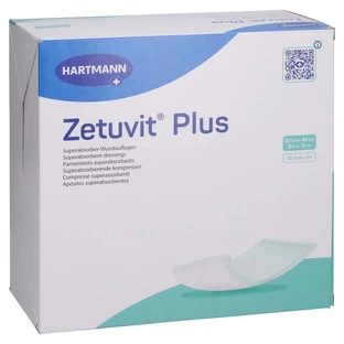 Zetuvit Plus compresa absorbente extra fuerte estéril 10 uds.