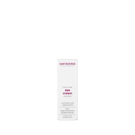 SANTAVERDE crème pour les yeux non parfumée à l'aloe vera 10 ml
