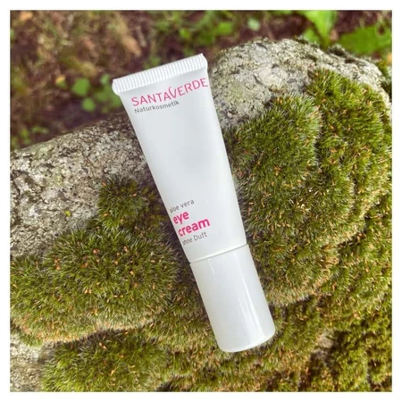 SANTAVERDE crème pour les yeux non parfumée à l'aloe vera 10 ml