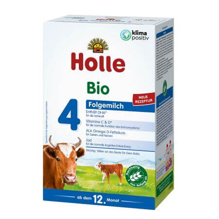 Formule 4 flesmelkpoeder, 12+ maanden, 600 g, Holle Baby