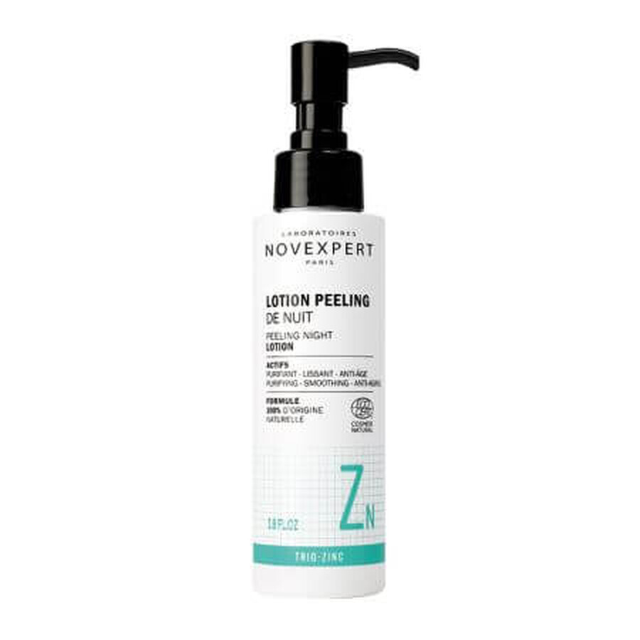 Lozione peeling notte Trio Zinc, 115 ml, Novexpert