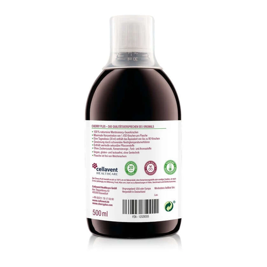 Original Montmorency Sour Cherry Concentrate - Cherry PLUS® 500 ml