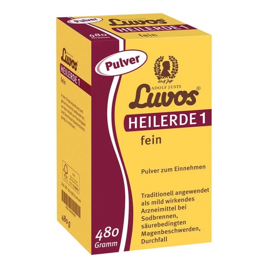 Argilla curativa Luvos 1 polvere fine 480 g