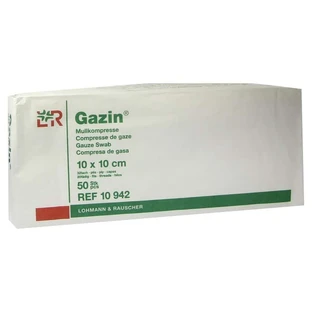 Gazin compresses de gaze 10x10 cm non stériles 32x 50 pcs.