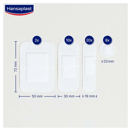 Apósitos Hansaplast Sensitive, 40 unidades
