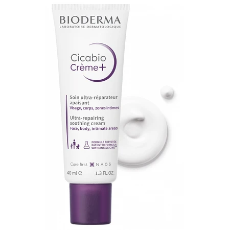 Bioderma Cicabio Hydraterende Crème voor Irritaties en Verwondingen, 40 ml