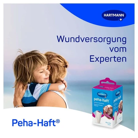 Peha zelfklevend fixatieverband, latexvrij, 8 cm x 4 m, 1 stuk