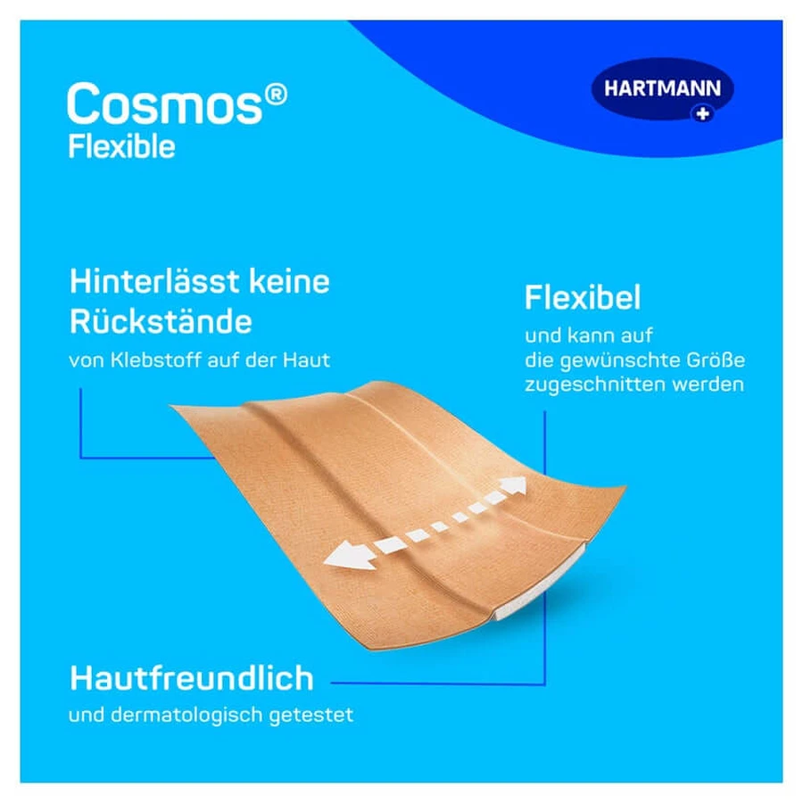 Cosmos Flexible 6 cm x 1 m Flexible Bandage, 1 piece