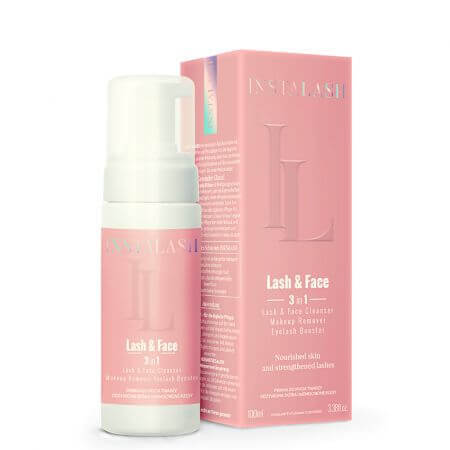 Lash & Face 3 in 1 Reinigungsschaum, 100 ml, Instalash