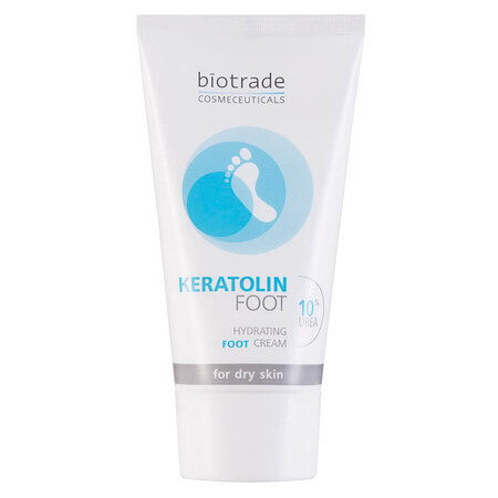 Biotrade Keratolin Foot Crème hydratante pour les pieds avec 10%, 50 ml