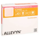 Allevyn Gentle Border Lite 7.5 x 7.5 cm, 10 pieces