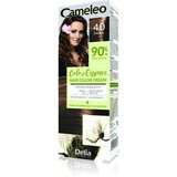 Cameleo Color Essence Haarkleur, 4.0 Bruin, Delia Cosmetics