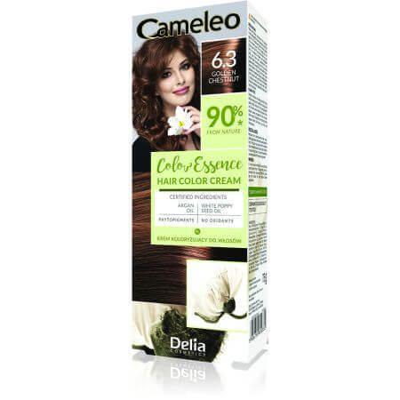 Cameleo Color Essence haarverf, 6.3 Golden Chestnut 75 g, Delia Cosmetics