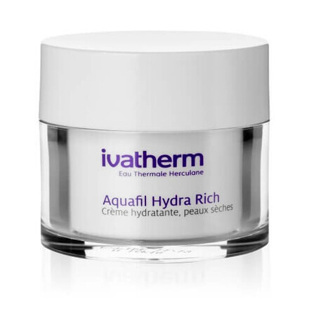 Hydraterende crème voor de droge huid Aquafil Hydra Rich, 50 ml, Ivatherm