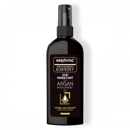 Moisturizing Argan oil for hair - ARGAN PLUS, 100 ml, Farmec