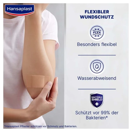 Hansaplast Elastic Pflaster 1m x 6cm 1 St