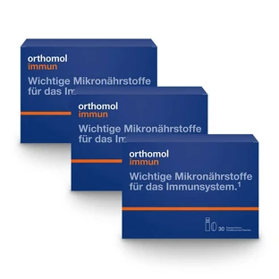 orthomol immun Drink Bottle/Tablets - 90 count (3 x 30 tablets)