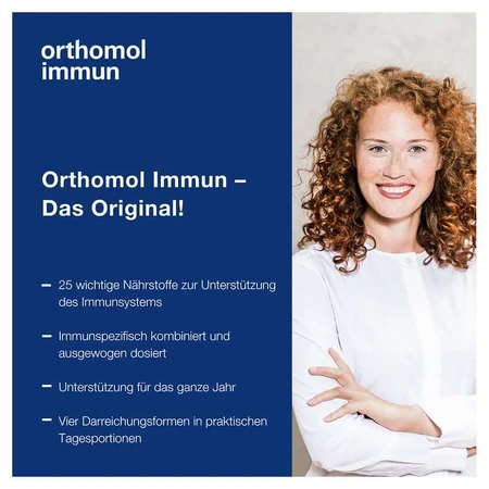 orthomol immun Drink Bottle/Tablets - 90 count (3 x 30 tablets)