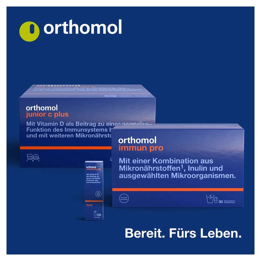 orthomol immun Drink Bottle/Tablets - 90 count (3 x 30 tablets)