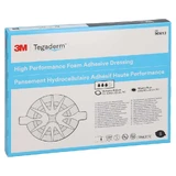 Tegaderm 3M Foam Adhesive, 14.3 x 15.6 cm, pack of 5