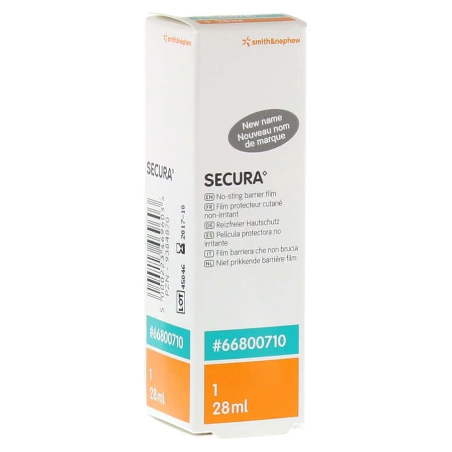 Secura Spray protector suave para la piel, 28 ml