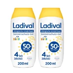 Ladival – produkt polecany do pielęgnacji skóry dzieci, 50+, zestaw podwójny, 2 x 200 ml: ceny i cechy