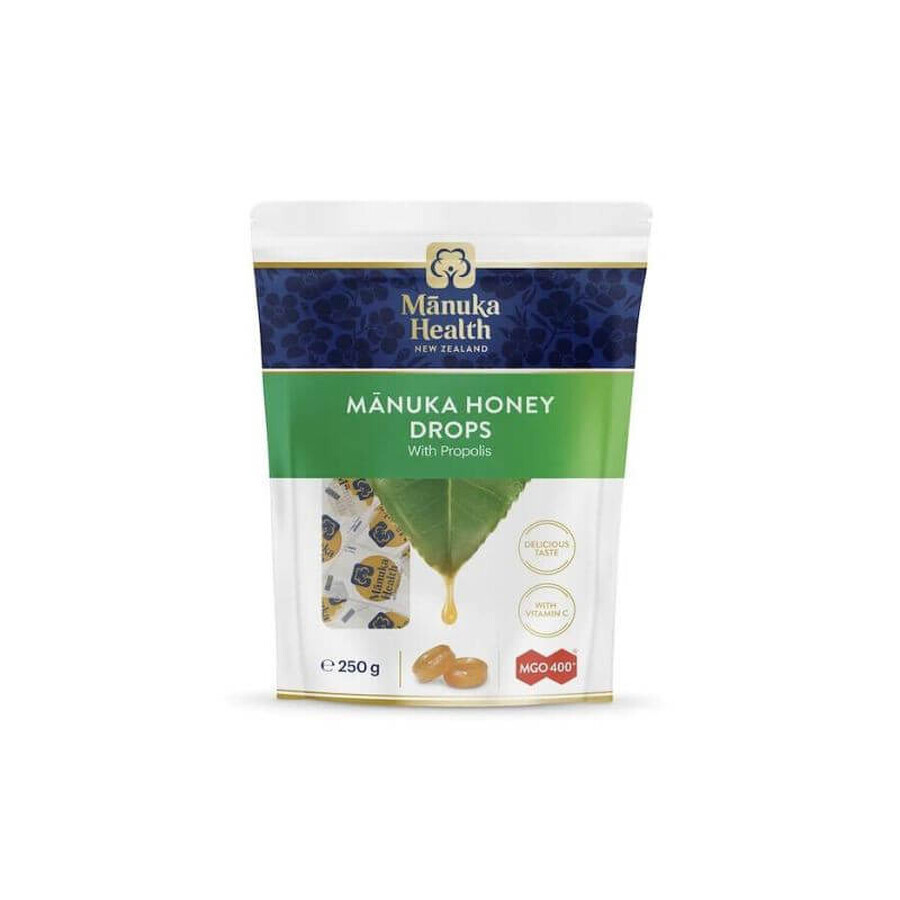 Manuka Honing MGO 400+ (citroenpropolis en vitamine C), Manuka Health Nieuw-Zeeland 250g