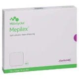 Apósito de espuma Mepilex de 10 x 12 cm, 5 unidades