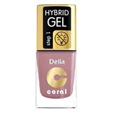 DELIA Nail Polish Hybrid Coral no. 44 x 11ml