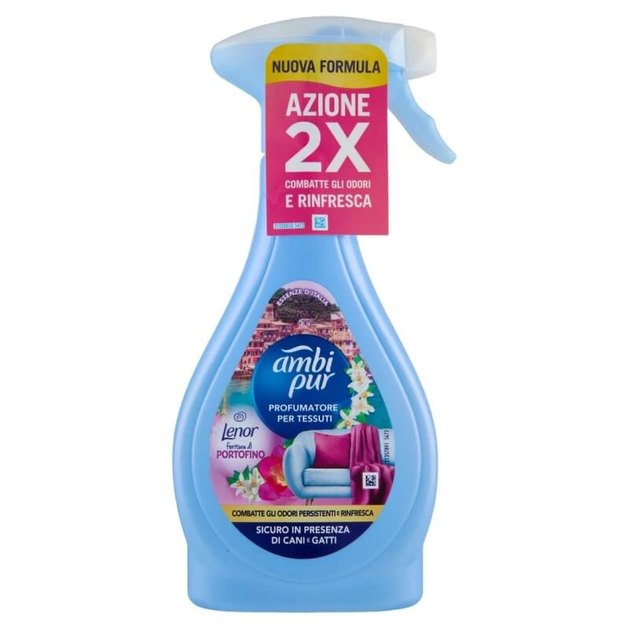 Lenor Portofino Blossoms - Wassenverfrisser met langdurige frisheid, 385 ml