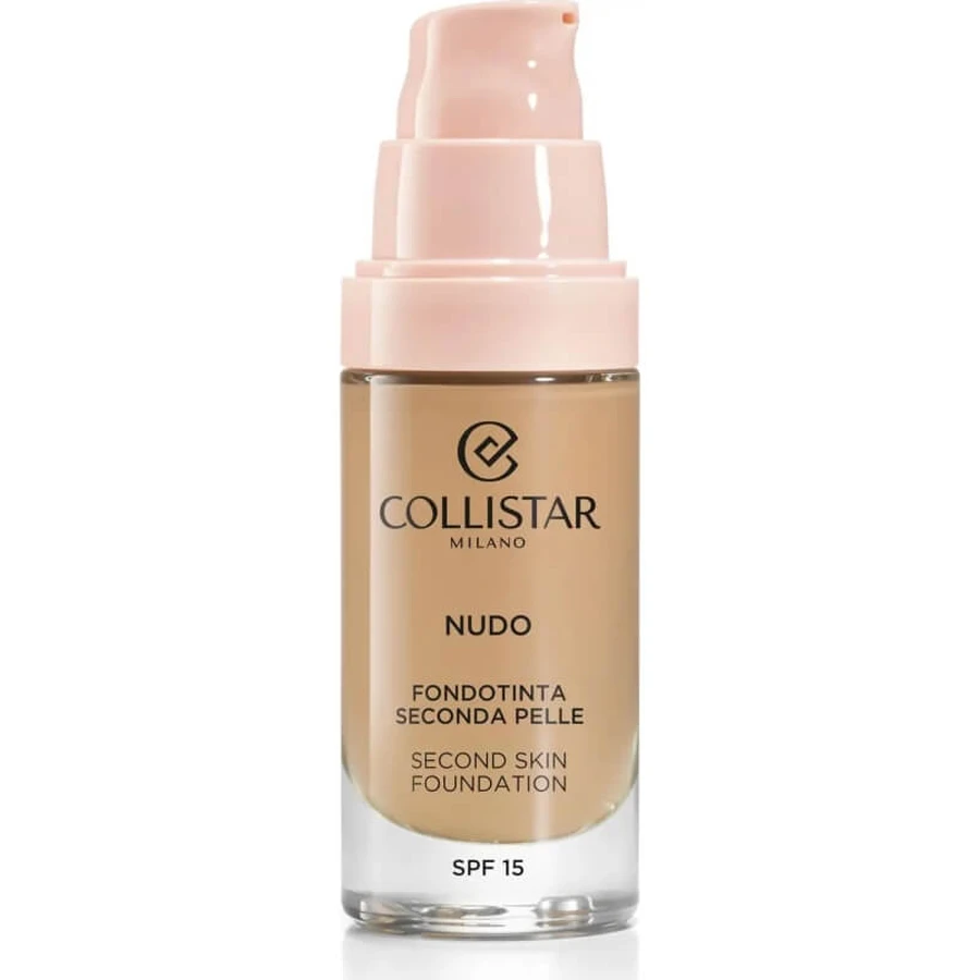 Collistar Nudo SPF 15 – fond de ten „a doua piele” – nr. 2g bej auriu
