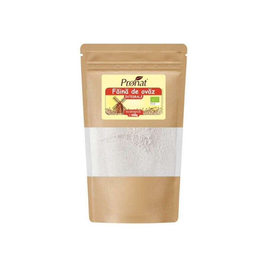 Farine d'avoine complète x 500gr, Pronat