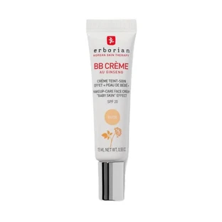 Erborian Ginseng BB Cream – Koreanische getönte Feuchtigkeitscreme LSF 20, 15 ml – Nude