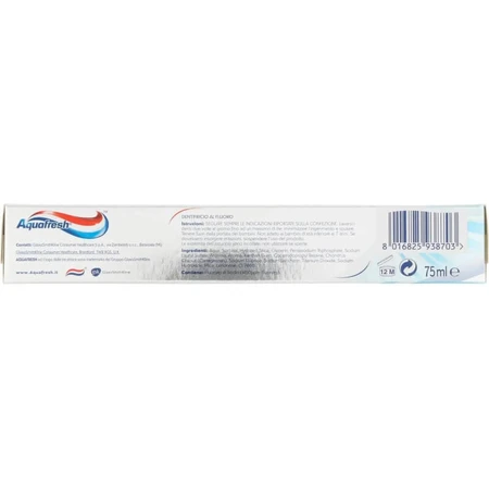 Dentifrice blanchissant et lustrant Aquafresh White & Brilliant, 75 ml