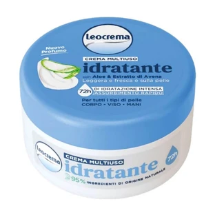 Leocrema Crema multiuso idratante per corpo, viso e mani 200 ml