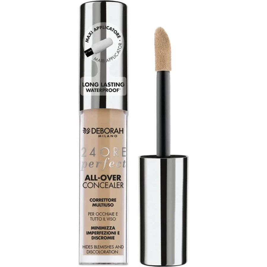 Anti-cernes Deborah 24-Hour Perfect All-Over - Anti-cernes liquide n° 04 Abricot