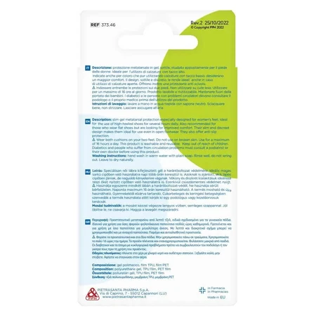 Master Aid Footcare – 2 samoprzylepne żelowe wkładki pod śródstopie: ceny i cechy