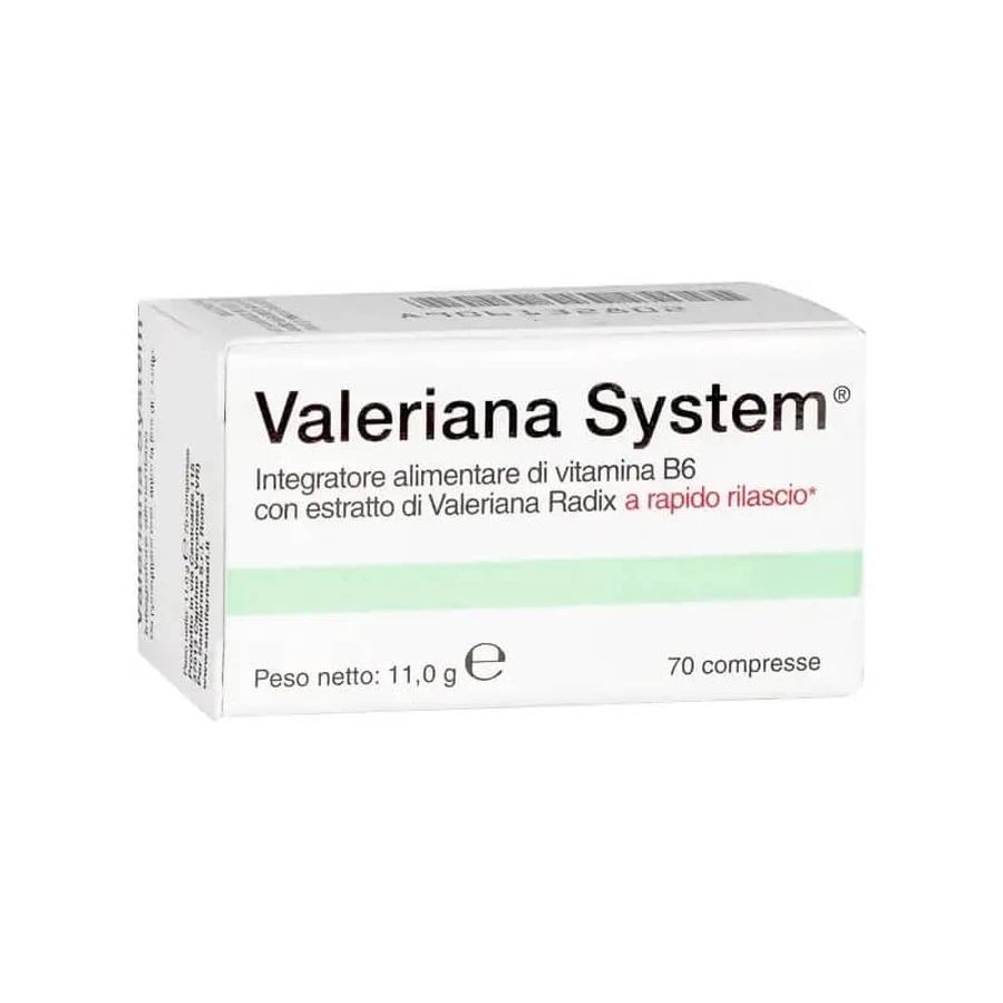 Valeriana System 70 Tablets - Sleep Aid Supplement