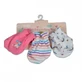 Cangaroo Kay - 3 pairs of pink pure cotton baby gloves
